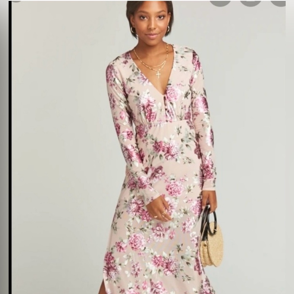 Show Me Your MuMu Carmella long sleeve floral‎ maxi - NWT - Picture 2 of 6